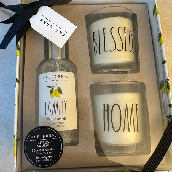 Rae Dunn 3 piece gift set - Picture 2 of 4